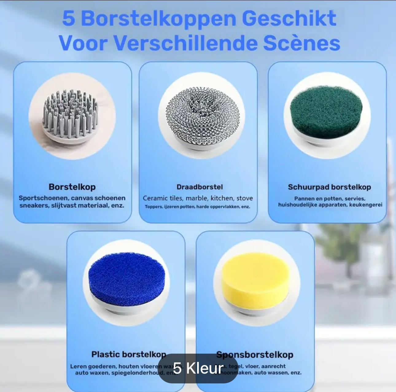 FlexiClean pro-voor badkamer, keuken & vloeren