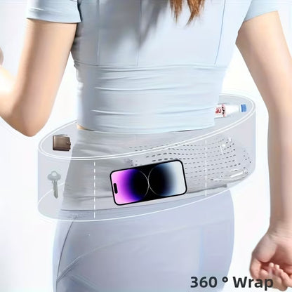 Runease | Ontzichtbare sport heupriem met opbergvakken