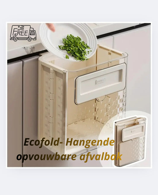 Ecofold- Hangende opvouwbare afvalbak