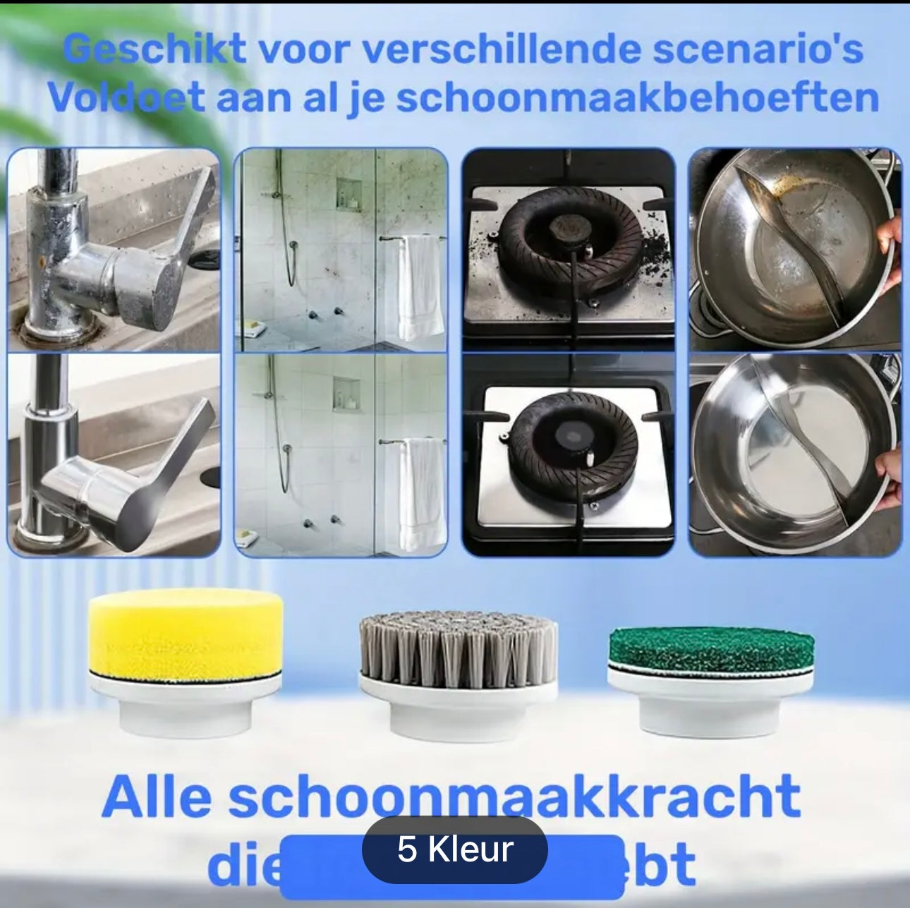 FlexiClean pro-voor badkamer, keuken & vloeren