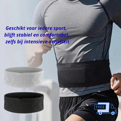 Runease | Ontzichtbare sport heupriem met opbergvakken