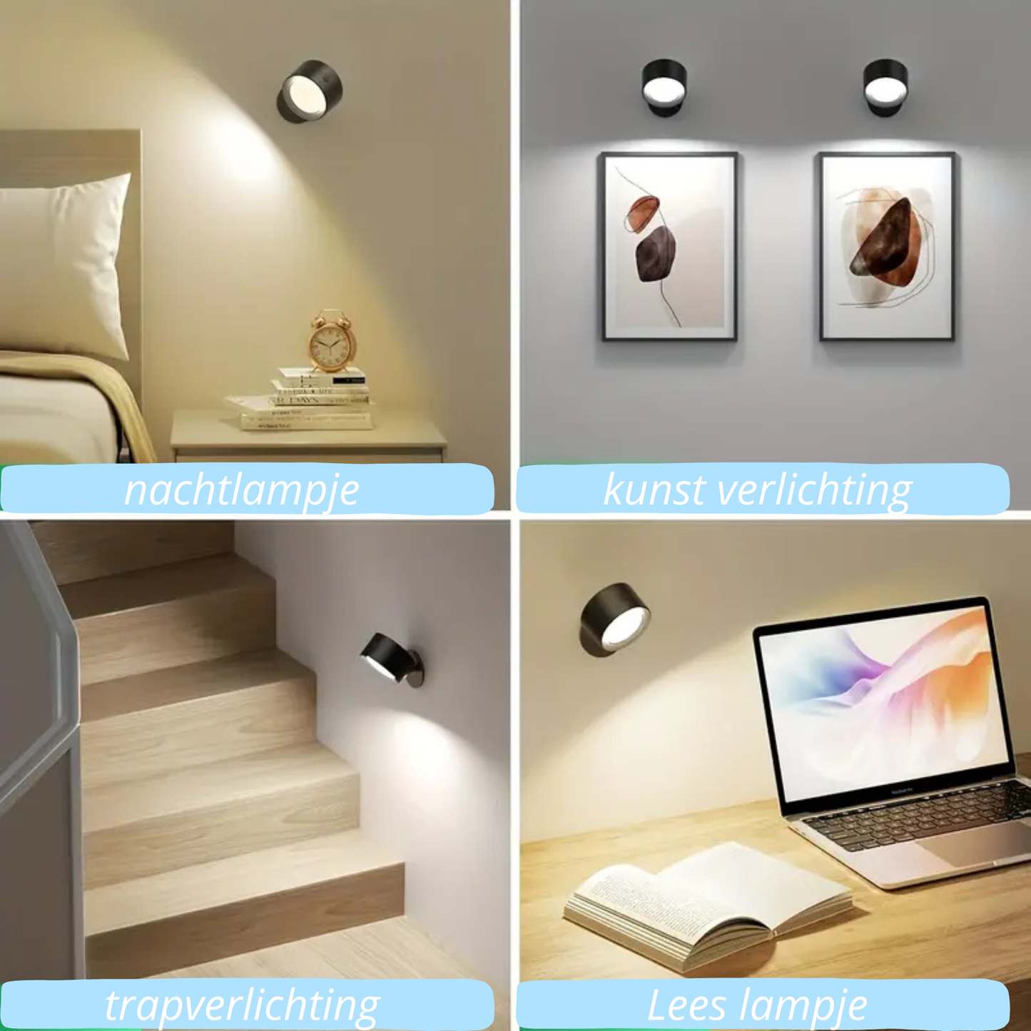 Fleximart Neospot- Oplaadbare design lampen
