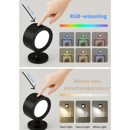 Fleximart Neospot- Oplaadbare design lampen