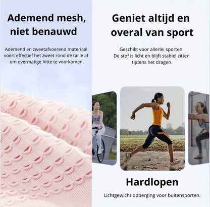 Runease | Ontzichtbare sport heupriem met opbergvakken